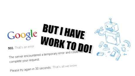 Cinci minute fără Google au redus aproape la jumătate traficul pe Internet