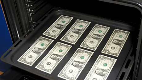 A gătit, din greșeală, averea familiei