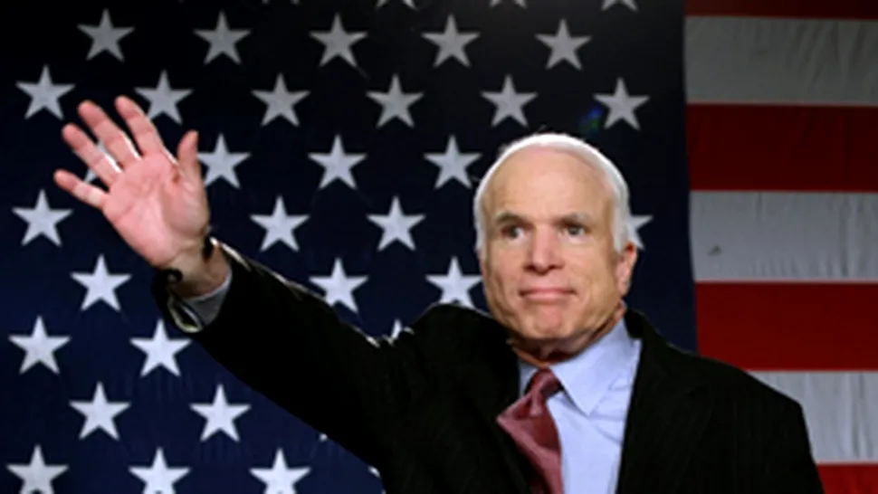 John McCain - primul finalist la prezidentiale