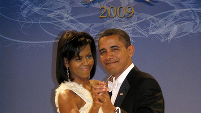 Michelle Obama& Barack Obama