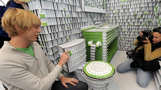 Toaleta realizata de Berg