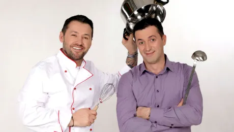 Dezbrăcatu’ face echipă cu un bucătar