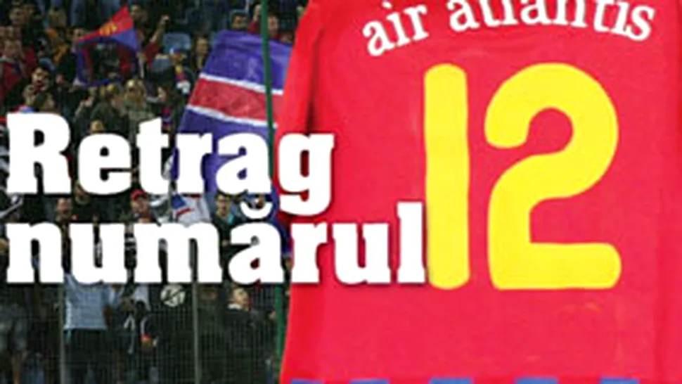 Steaua retrage numarul 12! (Prosport)