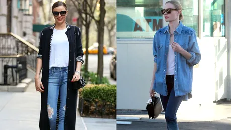 Cum porţi jeanşi la birou: inspiră-te de la vedete
