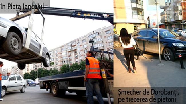 Discrimanare sau intamplare? In zona Iancului se ridica masini 