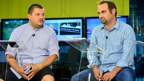 Mihai Bobonete şi Adrian Văncică – Un duet de senzaţie, într-un stand-up… interviu!