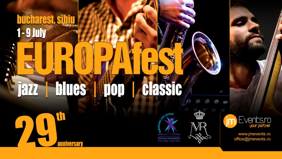 23 de trupe de jazz din 23 de țări vin la EUROPAfest#29