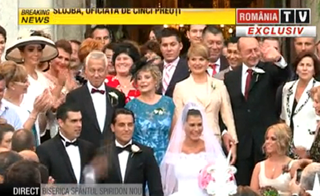 Elena Basescu nunta