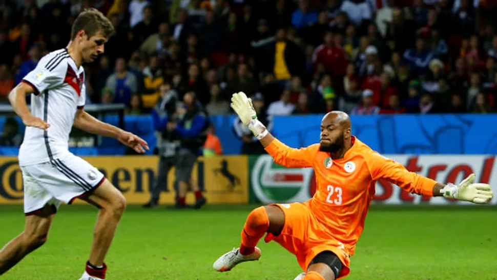 Germania - Algeria 2-1, după prelungiri. Calificare cu emoții în sferturile Campionatului Mondial de fotbal