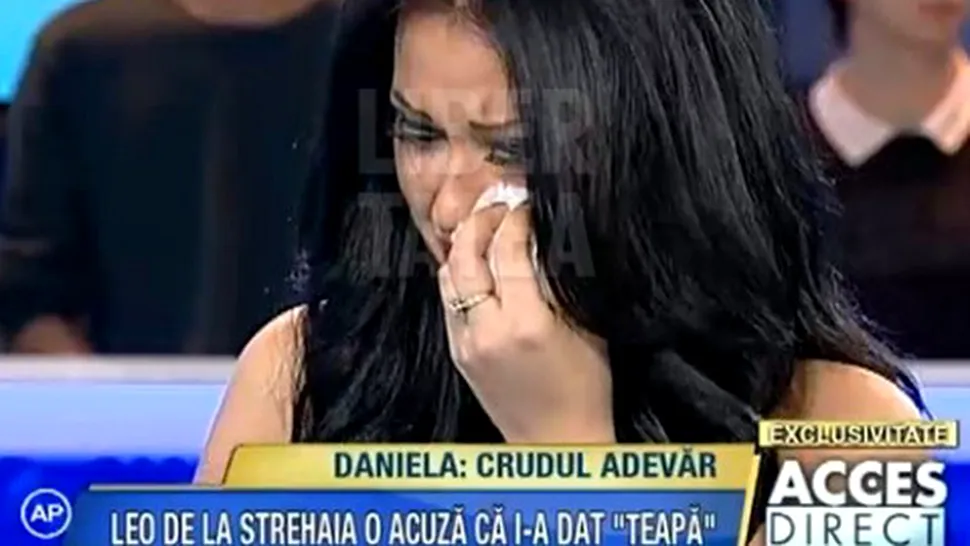 Daniela Crudu se apara, printre lacrimi