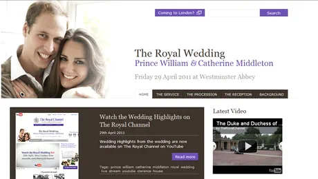 Nunta regala a crescut traficul pe internet cu 39%