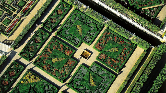 Gardens de Chateau de Villandry, Franța