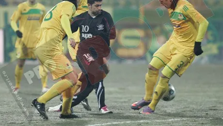 FC Vaslui – Rapid s-a jucat la -10 grade Celsius! Vezi rezultatele etapei a 18-a a Ligii I!