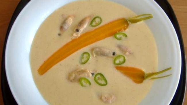 supa crema picanta creveti