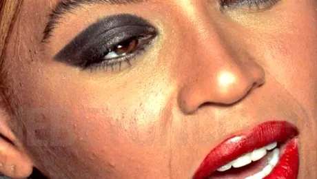 Beyonce arată horror! Imagini neretuşate cu diva au scăpat net şi au fost şterse rapid