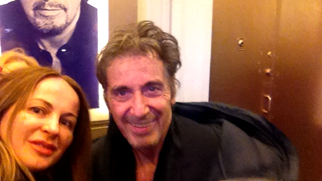 Delia Antal și Al Pacino