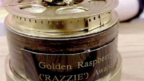 Zmeura de Aur 2015: Care au fost cei mai slabi actori şi cel mai prost film