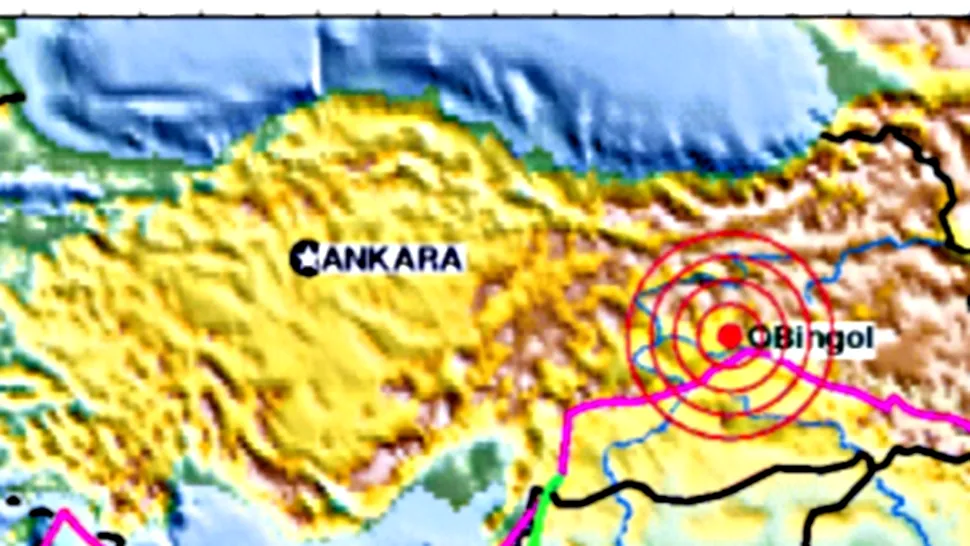 Azi s-a produs in Turcia un cutremur de 6 grade pe scara Richter