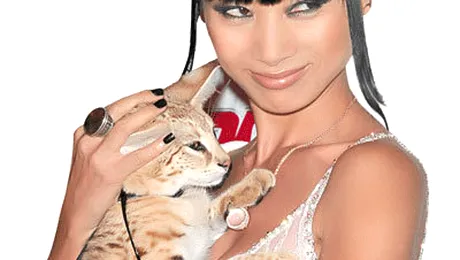 Bai Ling are o pisică magică