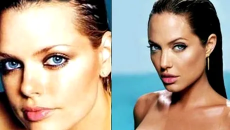 Sophie Monk, cu buzele umflate din cauza Angelinei Jolie (Poze)