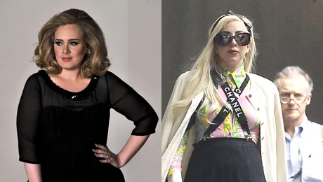 Lady Gaga: „Adele este mai grasă decât mine!”