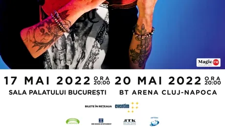 David Garrett: Concertele de anul acesta din București și Cluj, amânate pentru anul viitor