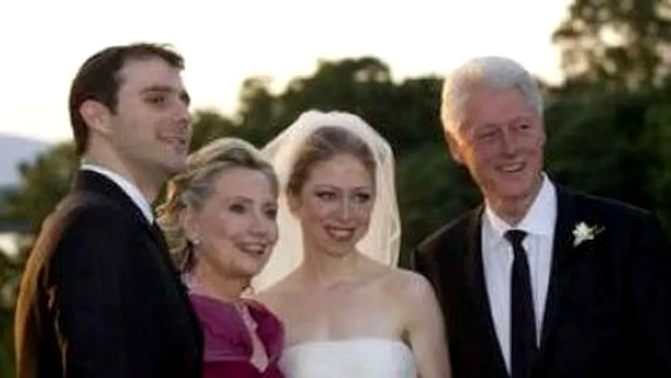 Chelsea, fiica lui Bill Clinton, s-a casatorit (Poze)
