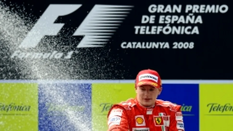 Marele Premiu de Formula 1 al Spaniei a ajuns la Raikkonen