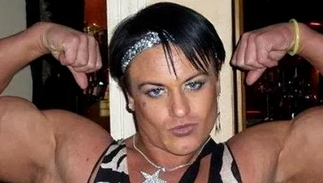 Așa arată o femeie plină de steroizi