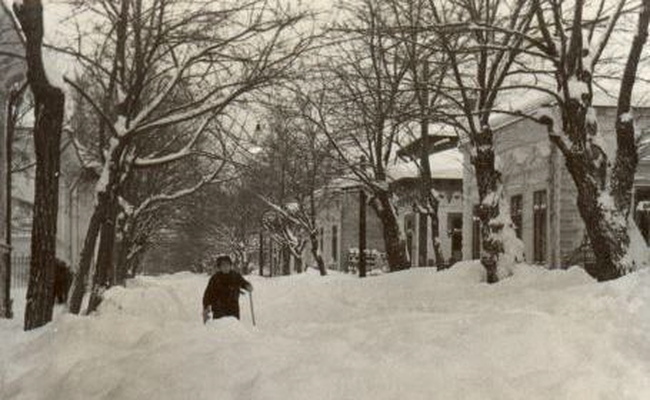iarna bucuresti 1954