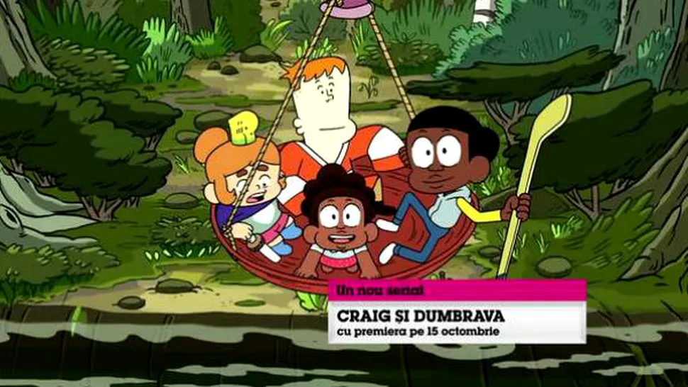 Cartoon Network lansează “Craig şi Dumbrava”, un nou serial animat de aventură