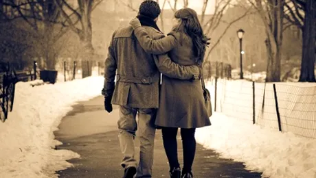 Bărbații merg mai încet cu partenerele lor