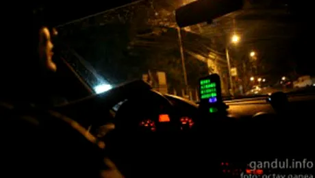 O masina de politie a fost urmarita ca in filme de ofiteri anticoruptie