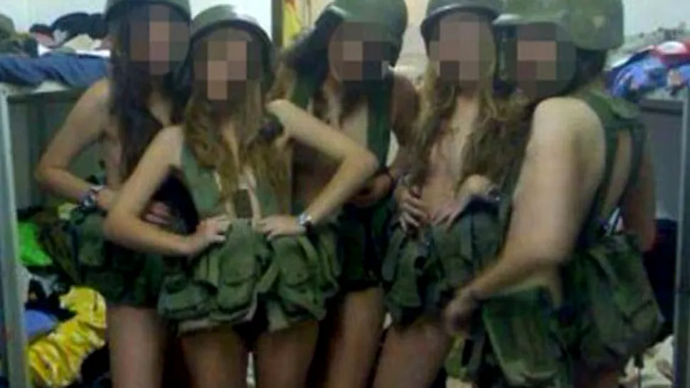 Femei-soldat din Israel, pedepsite pentru că au pozat indecent