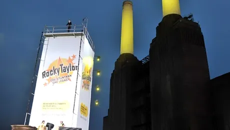 Rocky Taylor, cascadorie periculoasa