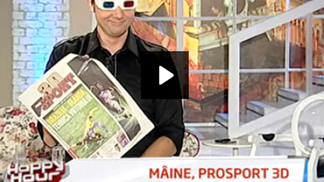 Prosport 3D la Happy Hour