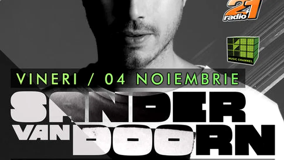 Sander van Doorn ajunge vineri, 4 noiembrie, in Bucuresti!