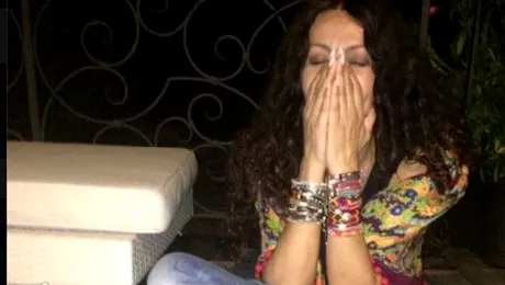 Mihaela Rădulescu, în lacrimi de ziua ei!