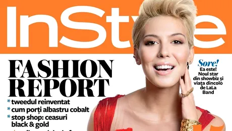 Sore din „Pariu cu Viața” apare în primul ei pictorial glossy, în revista InStyle