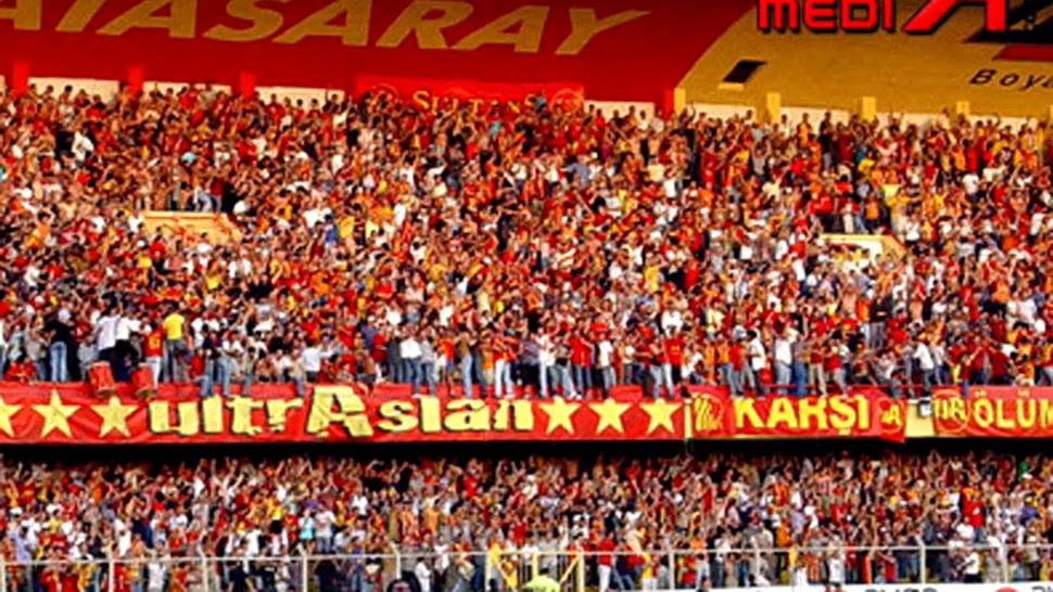 Galatasaray vrea sa bata recordul de zgomot pe un stadion