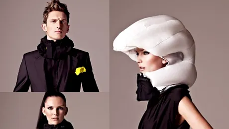 Hovdig: casca pentru biciclisti, in trend cu moda (Video)