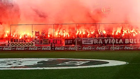 Steaua risca sa fie sanctionata din cauza unui banner