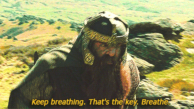 Alergatul și respirația