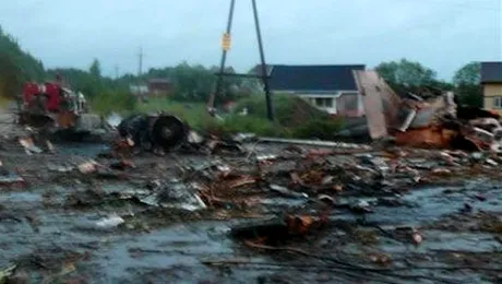 Accident aviatic in Rusia soldat cu 44 de morti si 8 raniti