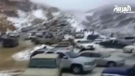 Orientul Mijlociu se confruntă cu cea mai grea iarnă din ultimii 20 de ani