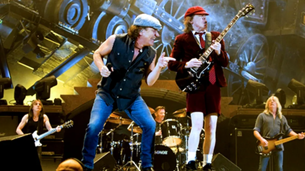 Trupa AC/DC a facut show pentru fanii din Bucuresti