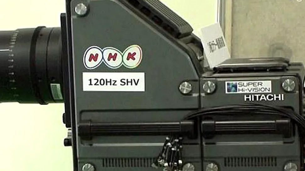 Camera video NHK filmează la o rezoluție de 4 miliarde de pixeli