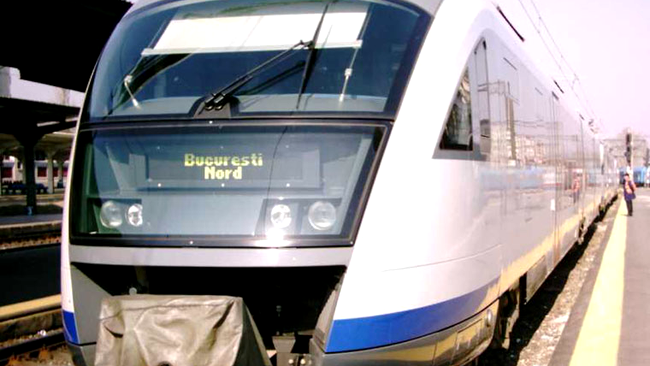 Tren Sageata Albastra