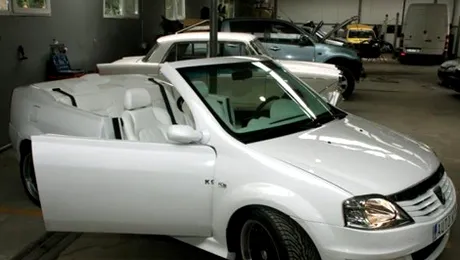 A aparut primul Logan decapotabil, dar nu de la Dacia! (Poze)