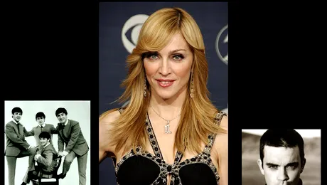 Madonna, cea mai ascultata artista din Marea Britanie, in ultima decada